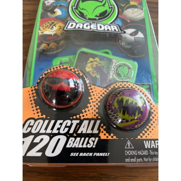 Dagedar collectors balls with trading cards and display stand - Picture 4 of 4